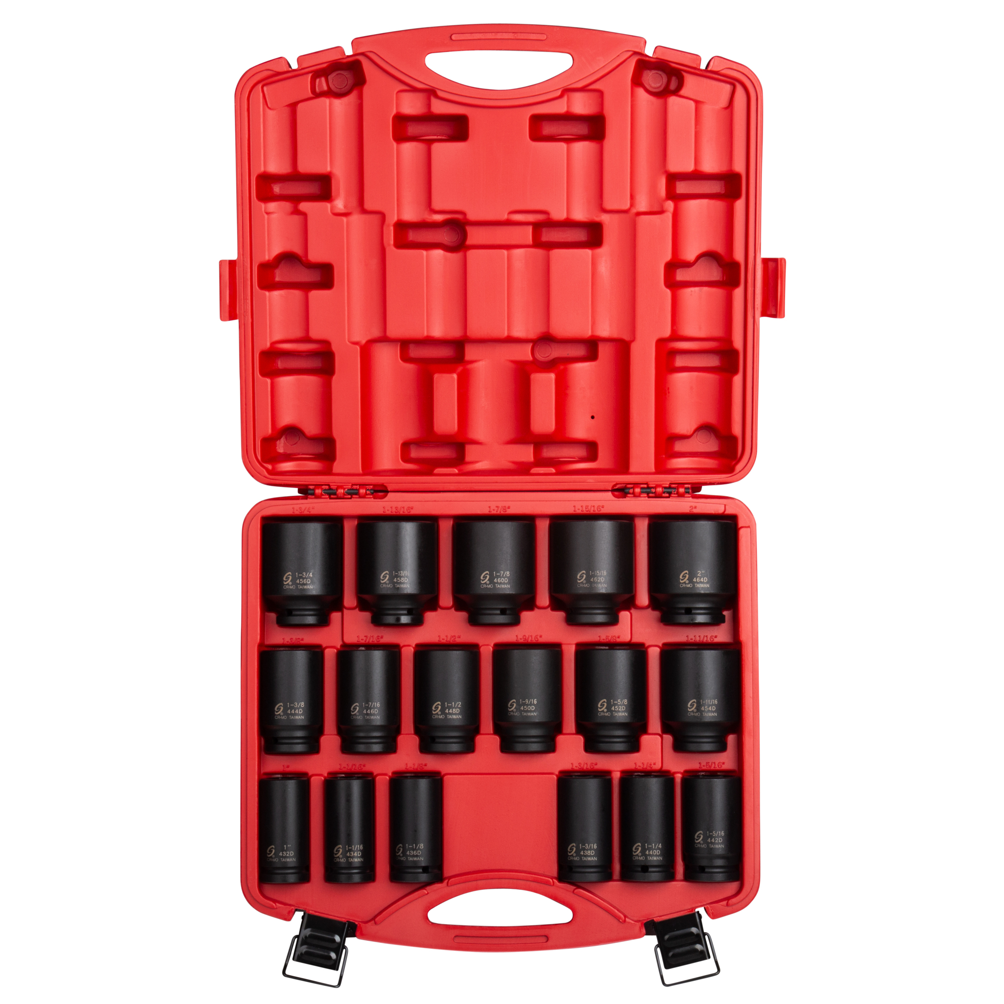 Sunex Tools Deep Impact Socket Set — 3/4in. Drive, SAE, 6-Point, 17 Pcs, CR-MO Steel, Model# 4685